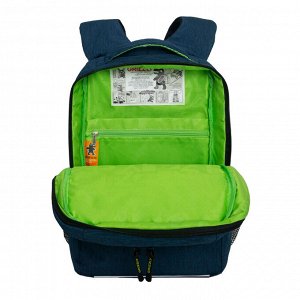 Рюкзак молодежный GRIZZLY с карманом для ноутбука 13", анатомической спинкой, для мальчика