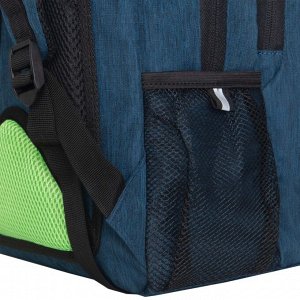 Рюкзак молодежный GRIZZLY с карманом для ноутбука 13", анатомической спинкой, для мальчика