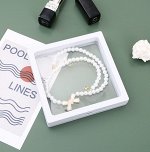 Мембранный футляр-рамка для украшений и бижутерии (7*7см)