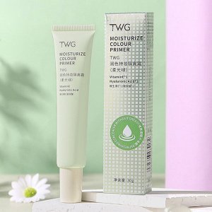 Зеленый праймер с витамином Е и гиалуроновой кислотой TWG Moisturize Color Primer
