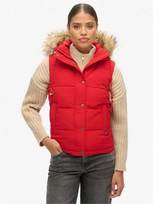 Жилет из искусственного меха Superdry Everest из 100% хлопка