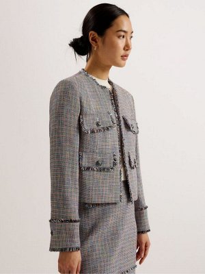 Укороченная куртка-букле Ted Baker Mayumi