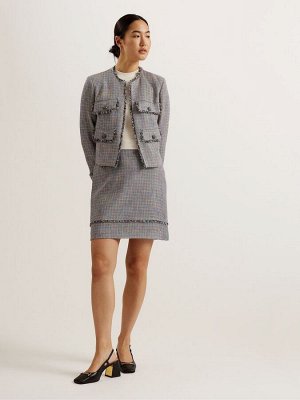Укороченная куртка-букле Ted Baker Mayumi