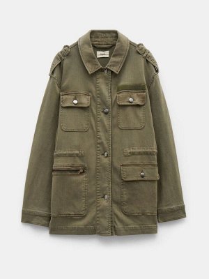 Зеленый - куртка Hush Eloise Utility