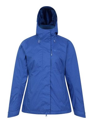 Синяя женская водонепроницаемая куртка 3 в 1 от Mountain Warehouse