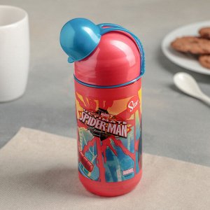 Бутылка пластиковая 400 мл "Человек-паук. Красная паутина"
