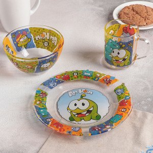 Набор посуды детский «Ам Ня», 3 предмета
