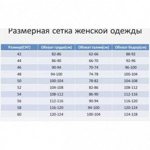 Размерная сетка