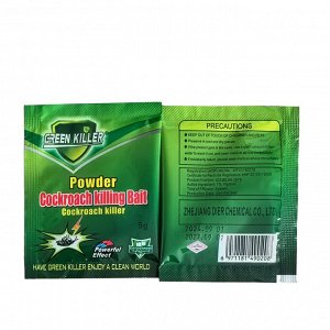 Порошок от тараканов Green Leaf (5 гр)