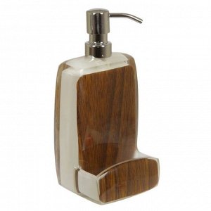 Дозатор кухонный для жидкого мыла Ashley, цвет коричневый 2396093