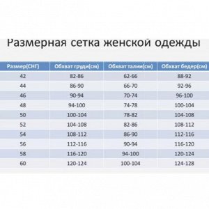 Размерная сетка
