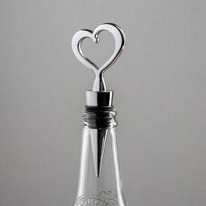 Пробка для бутылки «Сердечко», 11,5 см