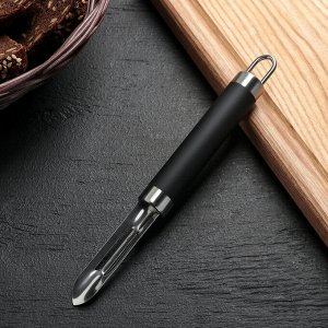 Овощечистка вертикальная Доляна «Нео», 18,5 см, ручка soft-touch