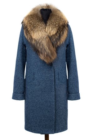 Пальто утепленное с мехом