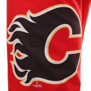 Красные бордшорты с логотипом профессионального хоккейного клуба Calgary Flames (НХЛ) №337