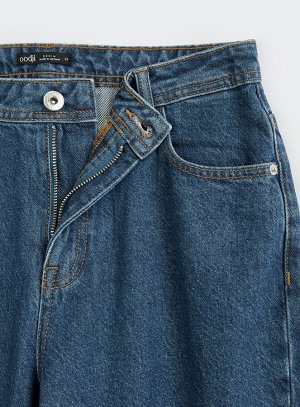 Джинсы mom fit с завышенной посадкой