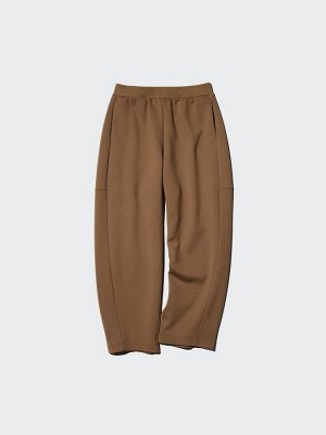 UNIQLO - широкие штаны Dry Sweat Curve увеличенной длины - 09 BLACK