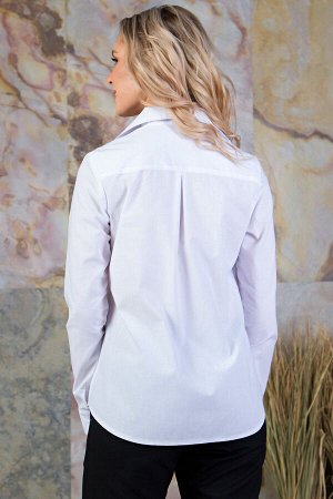 Блуза из хлопка белая (Б-34-8)