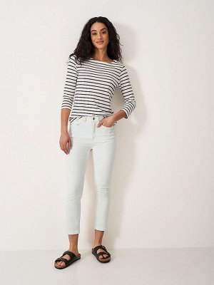 Укороченные джинсы Crew Clothing из льняной смеси