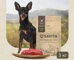 Сухой корм Savita Для собак МАЛЫХ пород с ягненком и рисом . 3 кг. Холистик. Россия