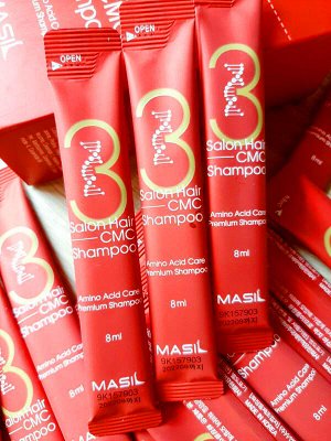 Masil 3 Salon Hair Cmc Shampoo.Восстанавливающий шампунь с церамидами 8мл.