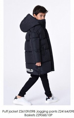Пуховик KARL LAGERFELD Kids