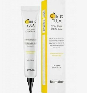 FARMSTAY - КРЕМ ДЛЯ ВЕК С ЭКСТРАКТОМ ЮДЗУ CITRUS YUJA VITALIZING EYE CREAM [45ml] 11.12.2025