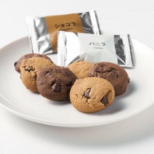 MUJI Chocolate Chip Cookie Assortment – ассорти из двух видов печенья с шоколадной крошкой