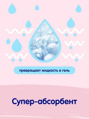 Пеленки детские впитывающие Mepsi 60х40 №10 шт/уп. с АБСОРБЕНТОМ