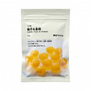 MUJI Yuzu & Kumquat Throat Candy – Леденцы для горла с юдзу и кумкватом