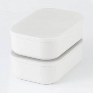 MUJI Soft Polyethylene Case Half Small – пластиковый ящик для хранения, половинный, маленький размер