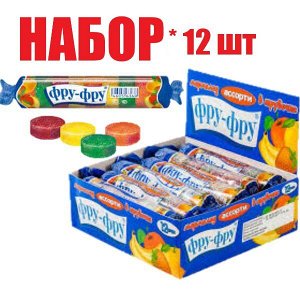Мармелад Фру-фру в трубочке ассорти 35г (отпуск 12шт)	ARCOR