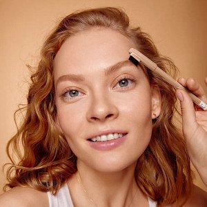 Карандаш для бровей со щеточкой 2 в 1 Pure Makeup, цвет Теплый русый