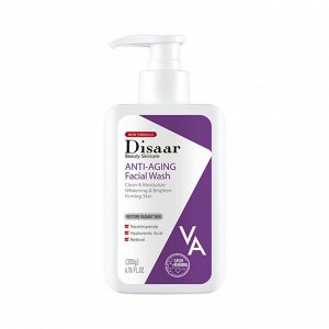 Disaar. Пенка антивозрастная для умывания с ретинолом и ниацинамидом, Retinol & Nicotinamide, 200 г.