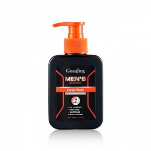 GuanJing. Пенка для умывания для мужчин, Men's Facial Wash, 150мл.