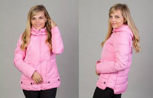 Куртка Женская 6006 "2 Кармана" Розовая