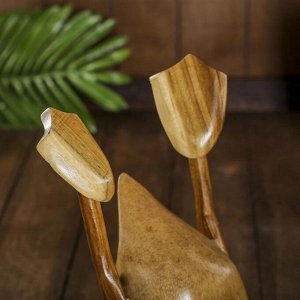 Подставка под бутылку «Классическая уточка», 37x28x13 см, дерево