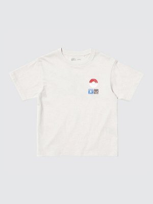 UNIQLO UT - футболка с покемонами и расслабленным кроем - 30 NATURAL