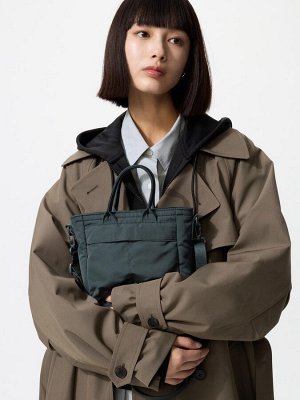 UNIQLO - универсальная мини-сумка 2WAY - 58 DARKGREEN