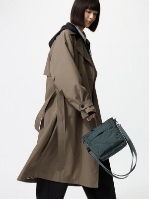 UNIQLO - универсальная мини-сумка 2WAY - 58 DARKGREEN