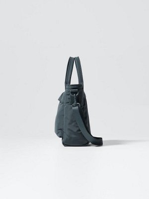 UNIQLO - универсальная мини-сумка 2WAY - 58 DARKGREEN