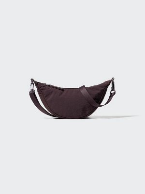 UNIQLO - миниатюрная круглая сумка с водоотталкивающим эффектом - 79 DARKPURPLE