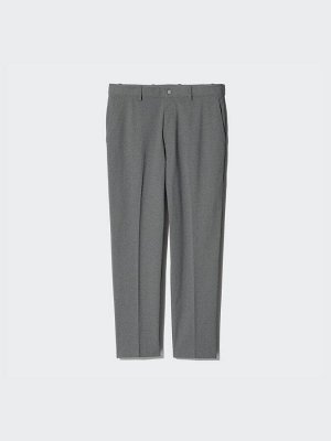 UNIQLO - укороченные брюки Smart Ankle из ультрастрейчевого материала - 69 NAVY