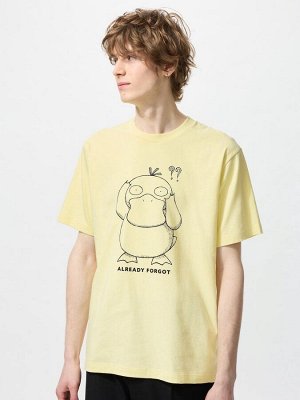 UNIQLO UT - футболка с покемонами и классическим кроем - 41 YELLOW