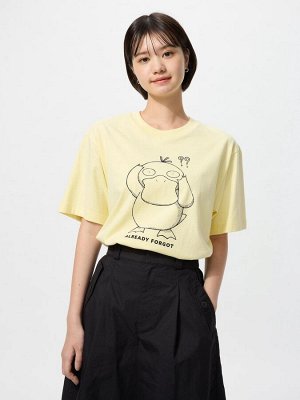UNIQLO UT - футболка с покемонами и классическим кроем - 41 YELLOW
