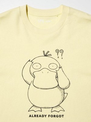 UNIQLO UT - футболка с покемонами и классическим кроем - 41 YELLOW