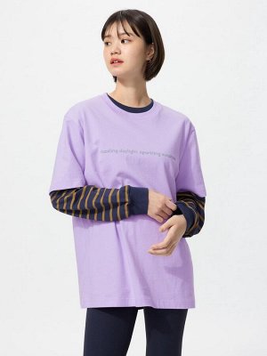 UNIQLO UT - футболка с покемонами и классическим кроем - 71 PURPLE