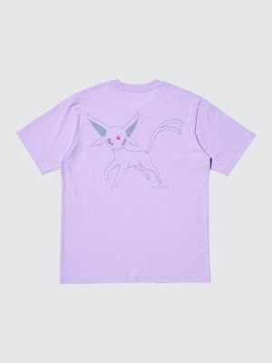 UNIQLO UT - футболка с покемонами и классическим кроем - 71 PURPLE