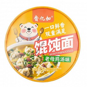 Лапша с вонтонами со вкусом курицы 94г ОРАНЖ