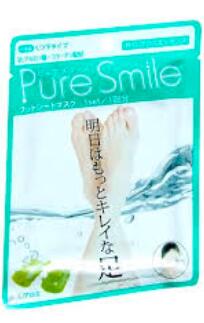 "Pure Smile" Питательная маска для ступней с эссенцией алоэ 18г 1/200